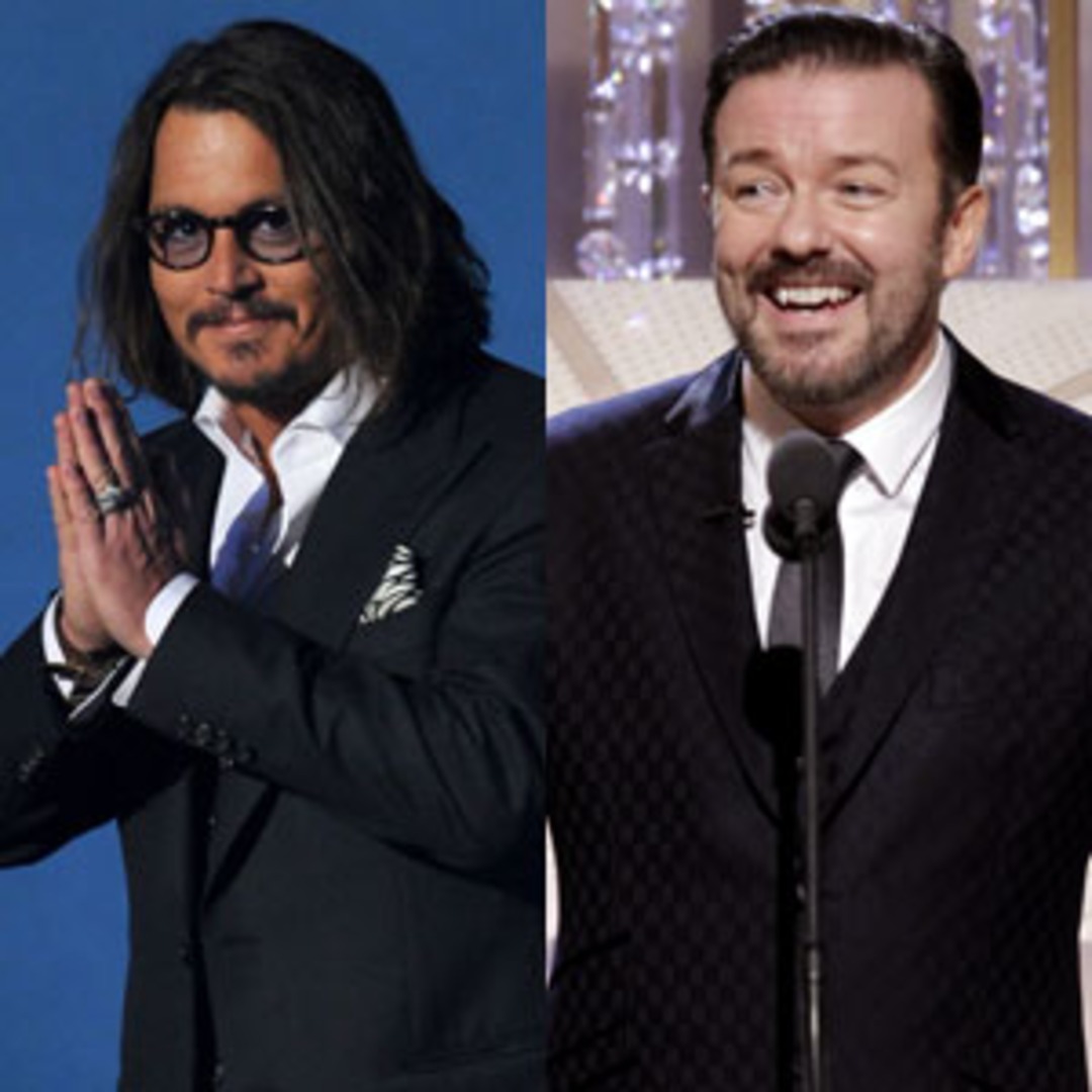 Johnny Depp Forgives, Doesn't Forget Ricky Gervais - E! Online